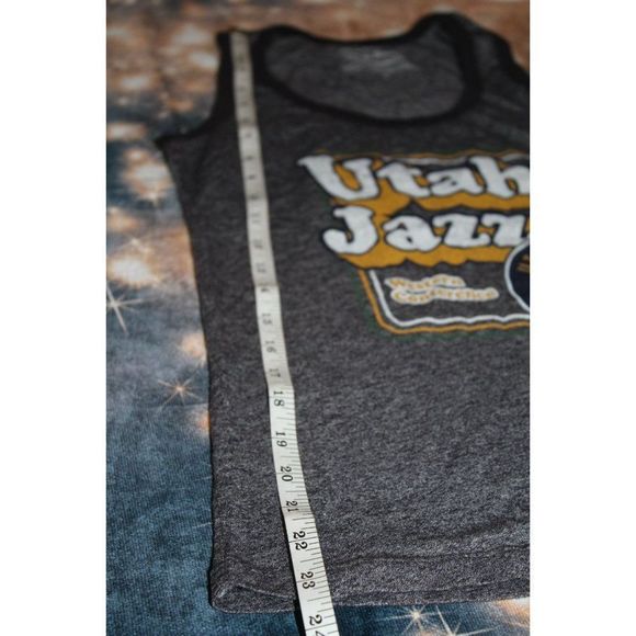 NWT Majestic Threads Women Small Utah Jazz NBA Western Basketball Tank Top - Picture 11 of 13